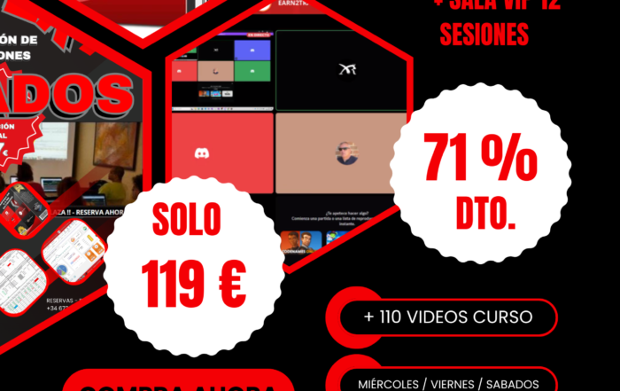 SUBE A NIVEL 2 DE SOPORTE (71% DTO) CURSO + SALA PRIVADA + DIARIO BRUNO MEZA + TARJETA CLUB VIP