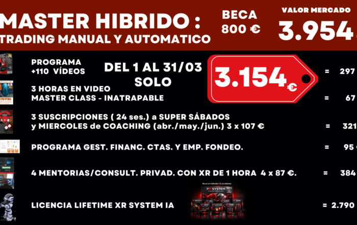 MASTER EXPERTO HIBRIDO TRADING MANUAL Y AUTOMATICO