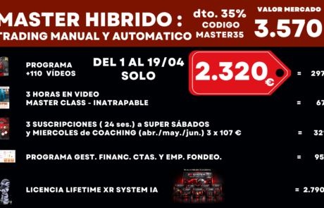 MASTER EXPERTO HIBRIDO TRADING MANUAL Y AUTOMATICO
