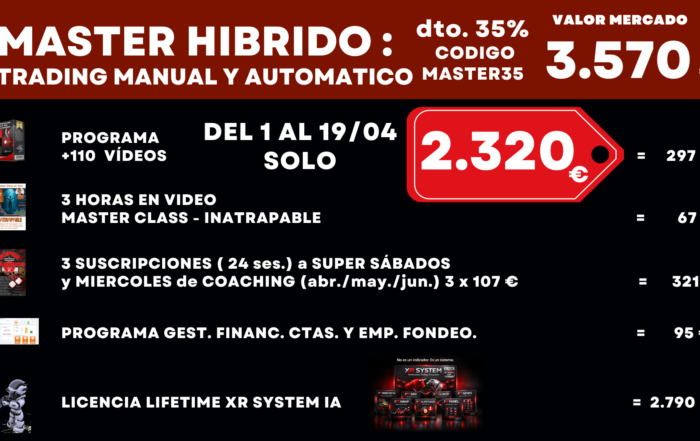 MASTER EXPERTO HIBRIDO TRADING MANUAL Y AUTOMATICO
